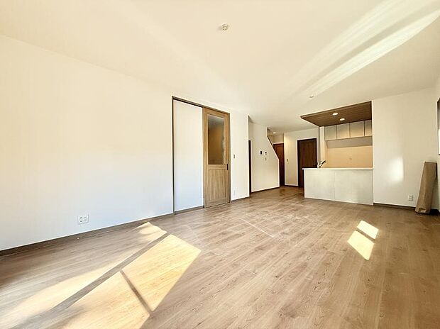 広々とした開放感あふれるリビングです