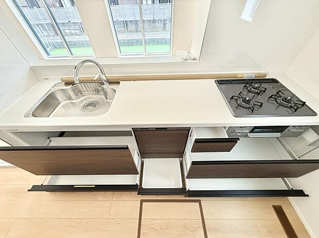 ■料理がもっと楽しくなる、快適なキッチン空間