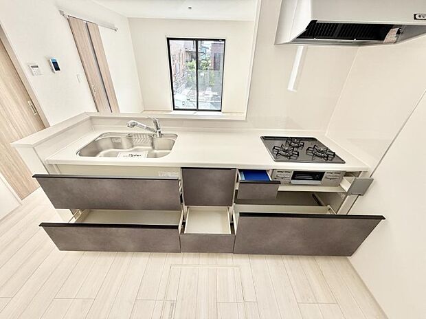 ■キレイに片付く、使いやすいキッチン