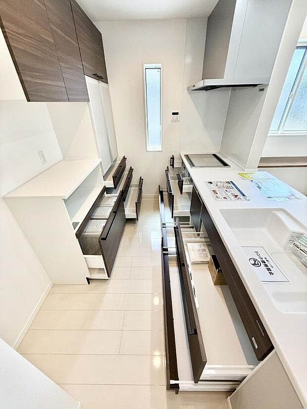 ■キレイに片付く、使いやすいキッチン