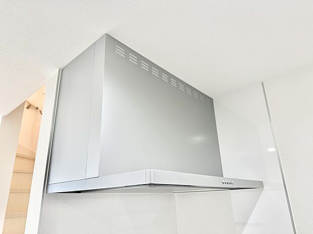 ■調理時の蒸気や匂いが換気扇に誘導され、効率的に排煙ができます。