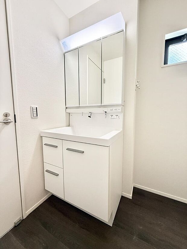 ■お洒落で清潔感のある洗面所