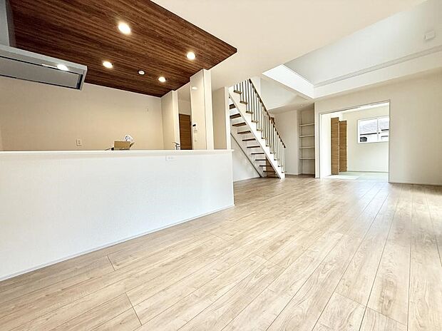 ■リビングとつながる畳コーナーは、キッズスペースとしてご利用するのもいいですね