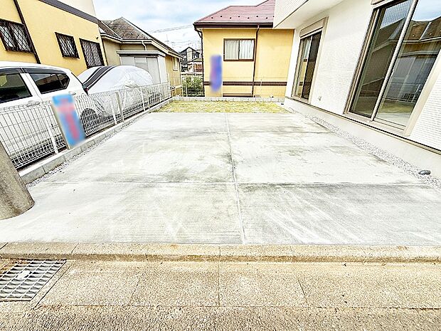 ■自宅にある駐車スペースなので安心ですね