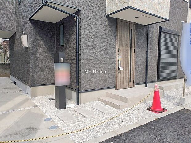 ■玄関はお家の顔!おしゃれな玄関アプローチでお客様をお迎え!