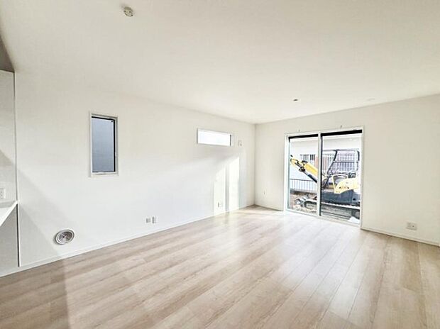 ■家族の笑い声が聞こえてくる明るく広いリビング 憧れます!