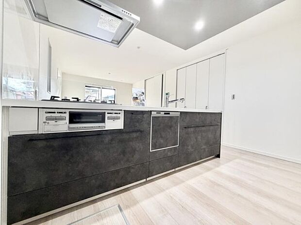 ■会話が深まる対面キッチン!家族との会話がはずみます