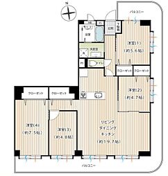 間取図画像 4LDK