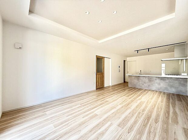 ■温もりを感じる、居心地のいいリビング