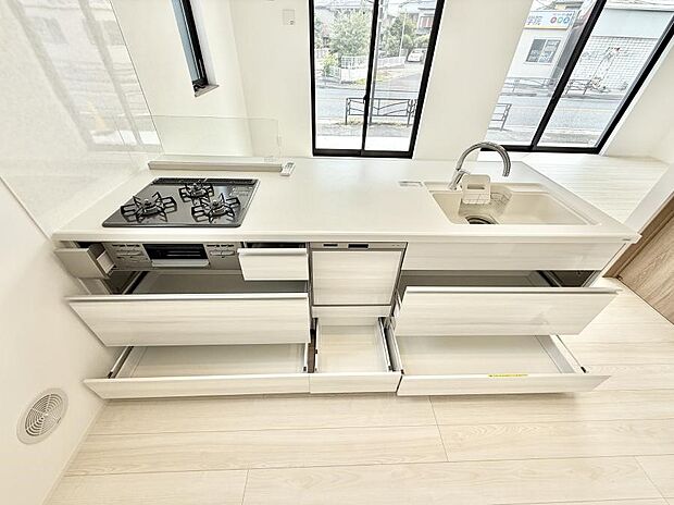 ■料理がもっと楽しくなる、快適なキッチン空間