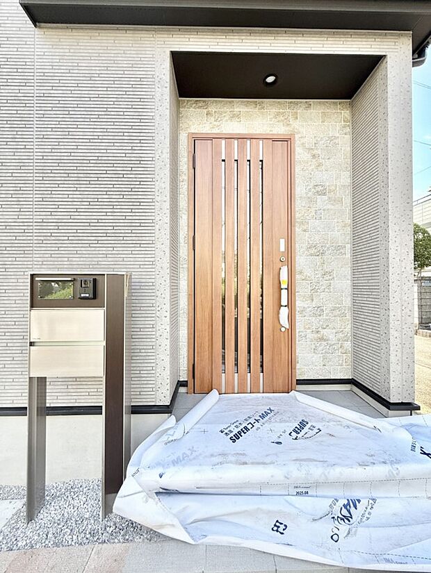 ■玄関はお家の顔!おしゃれな玄関アプローチでお客様をお迎え!