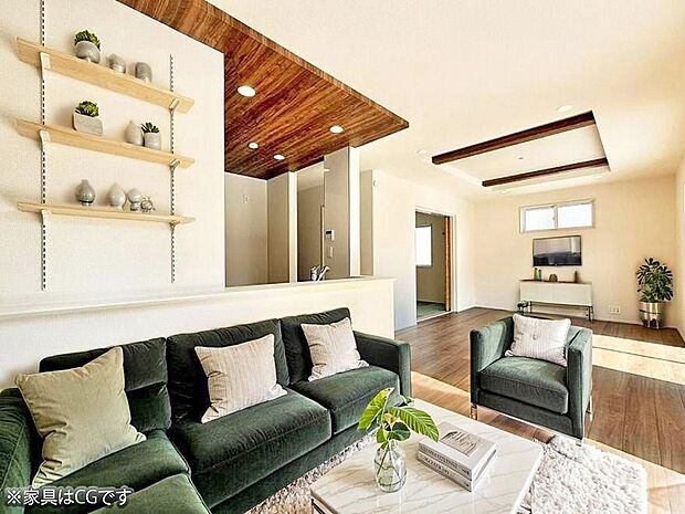 ■光と風を感じる、リラックスできる空間