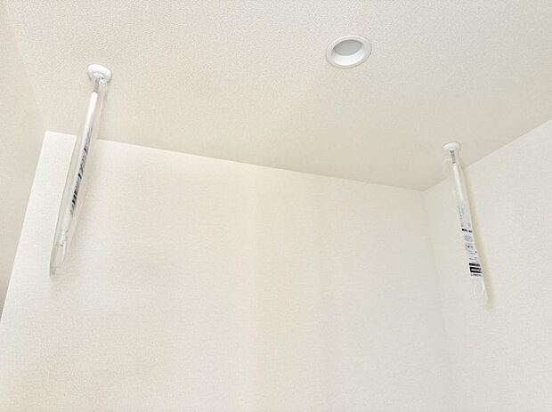 ■いつでも洗濯物を干せ、自分の好きなタイミングで洗濯物を取り込めます。