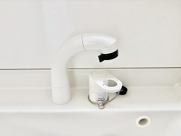 ■細かい部分まで洗いやすく便利なハンドシャワー付き