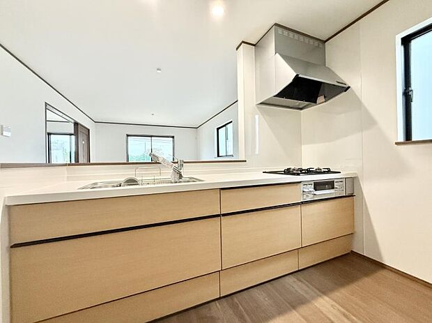 ■家族の絆を深める、温もりのあるキッチン