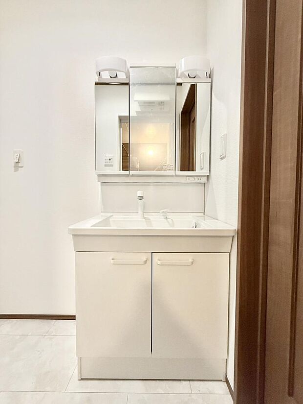 ■朝の準備がスムーズにできる広さです