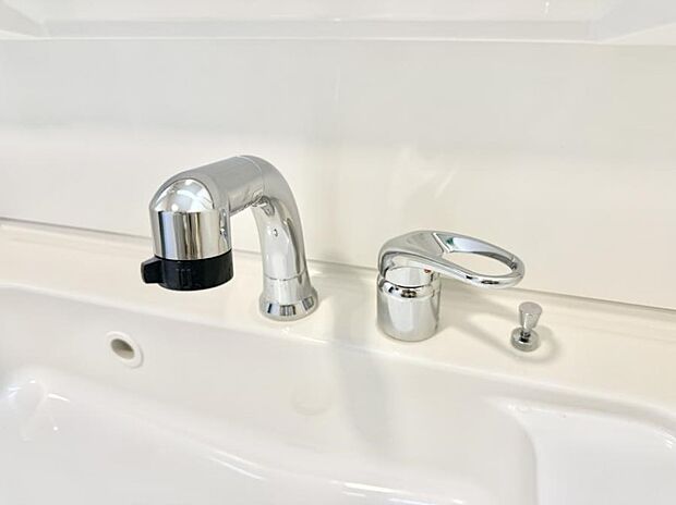 ■細かい部分まで洗いやすく便利なハンドシャワー付き