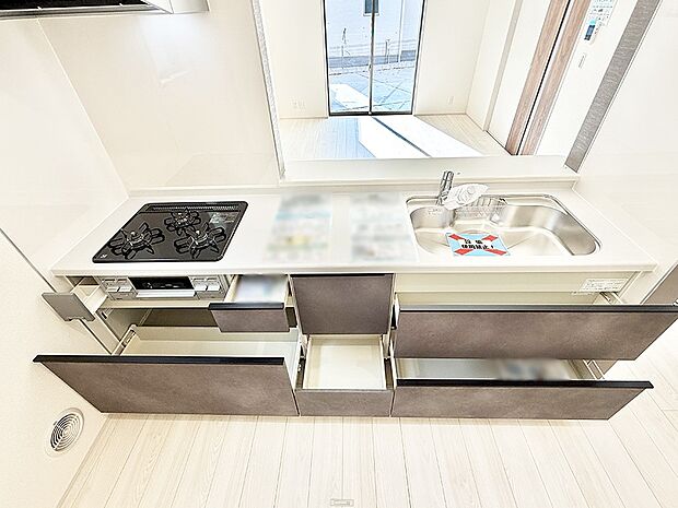 ■料理がもっと楽しくなる、快適なキッチン空間