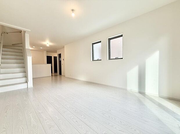 ■リビングイン階段は、家族の会話、一体感を感じられる空間です。