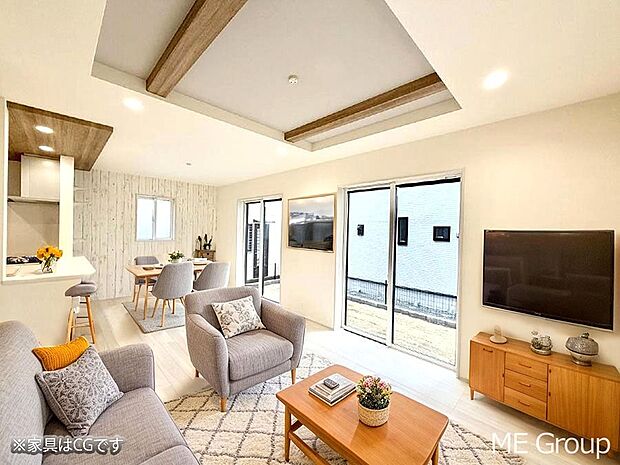 ■光と風を感じる、リラックスできる空間