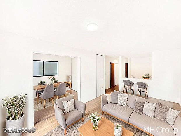 ■シンプルだけど贅沢、大切な人と過ごす心がほどける空間