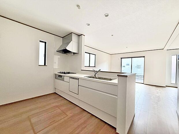 ■毎日の料理がはかどる、スムーズな動線設計