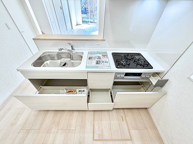 ■料理がもっと楽しくなる、快適なキッチン空間