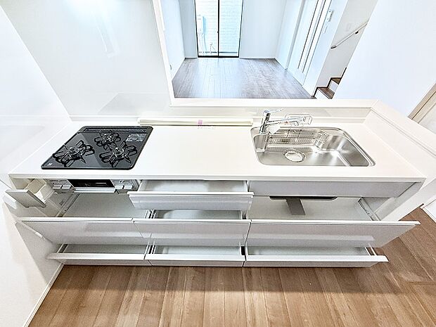 ■料理がもっと楽しくなる、快適なキッチン空間