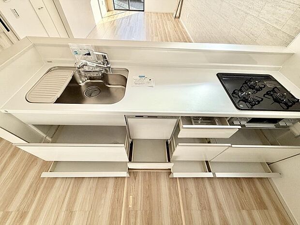 ■料理がもっと楽しくなる、快適なキッチン空間