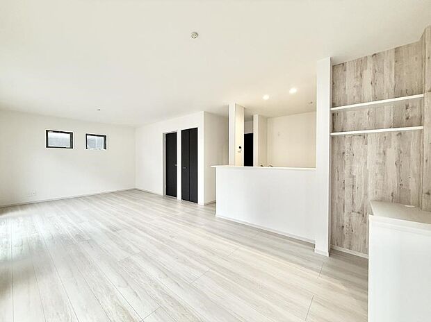 ■くつろぎと笑顔が集まる、心温まるリビング