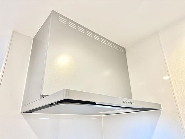 ■調理時の蒸気や匂いが換気扇に誘導され、効率的に排煙ができます。