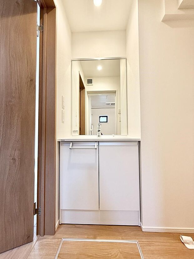 ■朝の準備がスムーズにできる広さです