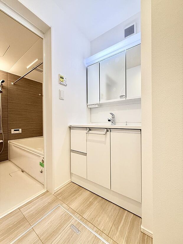 ■お洒落で清潔感のある洗面所