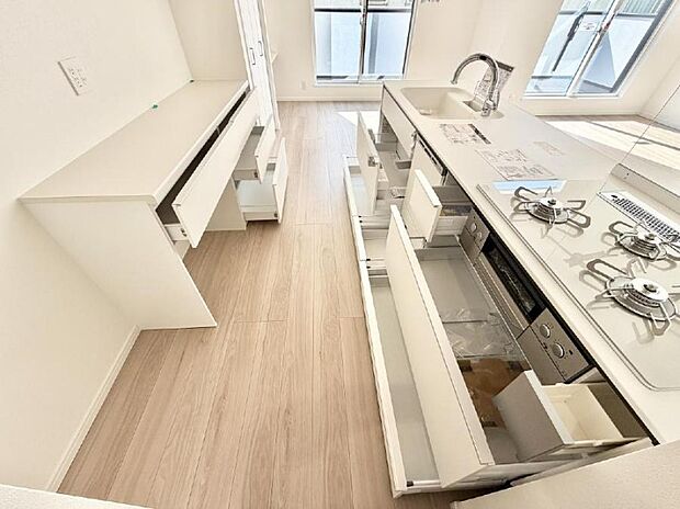 ■料理がもっと楽しくなる、快適なキッチン空間