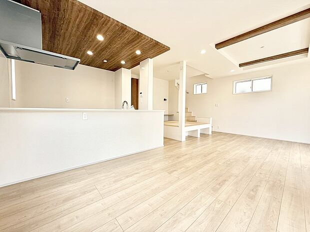 ■心落ち着く場所、ゆったり過ごせるリビング