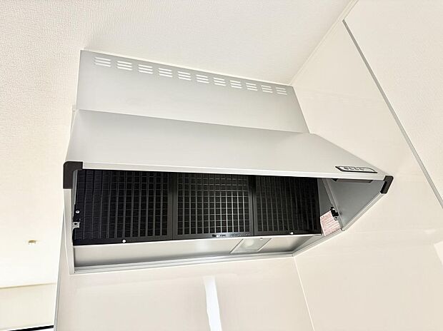 ■調理時の蒸気や匂いが換気扇に誘導され、効率的に排煙ができます。