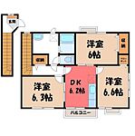 宇都宮市岩曽町 2階建 築24年のイメージ