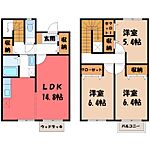 宇都宮市桜5丁目 2階建 築20年のイメージ