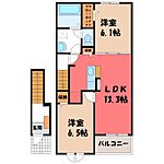 鹿沼市千渡 2階建 新築のイメージ