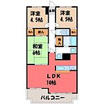 宇都宮市不動前4丁目 9階建 築34年のイメージ