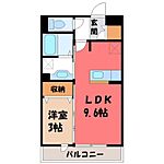 宇都宮市簗瀬町 3階建 築12年のイメージ