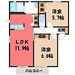 下都賀郡壬生町表町 2階建 築22年のイメージ