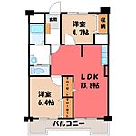 宇都宮市簗瀬4丁目 4階建 築47年のイメージ