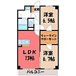 宇都宮市松原1丁目 6階建 築17年のイメージ