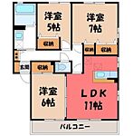 宇都宮市鶴田町 2階建 築20年のイメージ