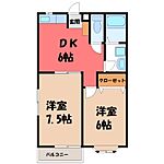 下都賀郡壬生町大字壬生丁 2階建 築28年のイメージ