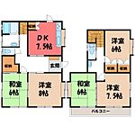 宇都宮市御幸ケ原町 2階建 築34年のイメージ