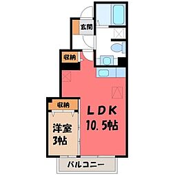 クレスト雅 B 1階