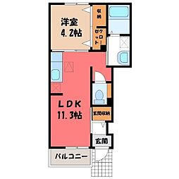 クリア リージョン D 1階/-