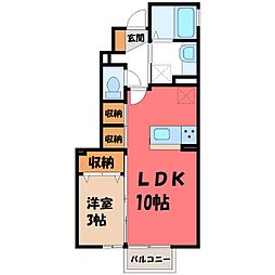 リェス ソーンツェ B 1階